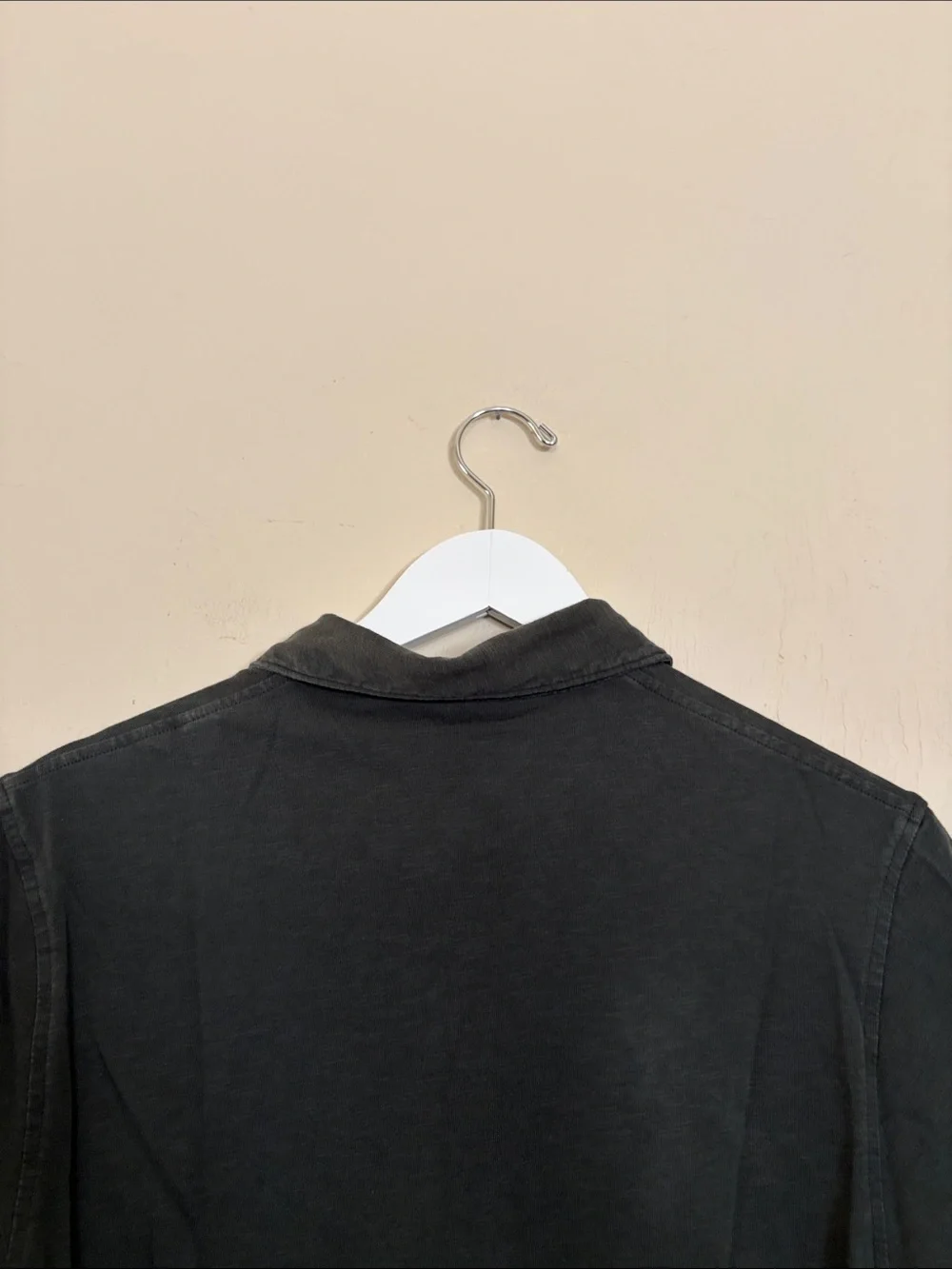 J. Crew Men's Polo Shirt in Charcoal Gray